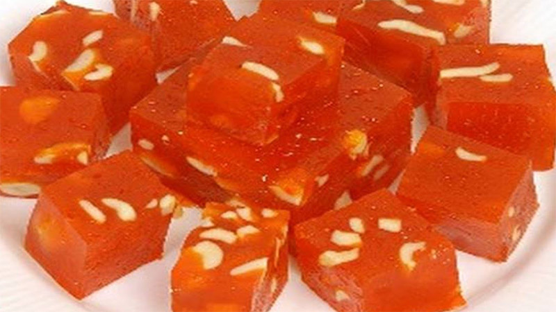 ORANGE RED HALWA